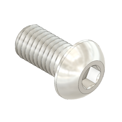 M8X16BHCS-2 MODULAR SOLUTIONS ZINC PLATED FASTENER<br>M8 X 16 BUTTON HEAD CAP SCREW - T40 TORX